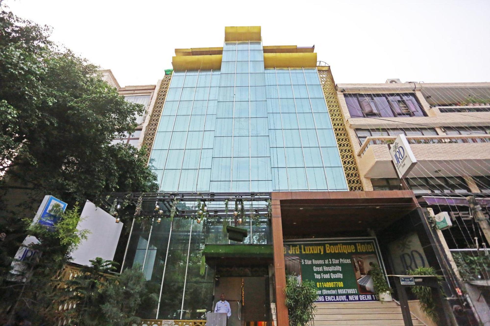 Jrd Luxury-Business Hotel New Delhi Bagian luar foto